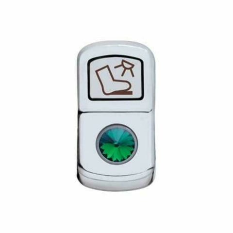 UP Rocker Switch Actuator Cover Floor Light for Peterbilt 06+ Green Jewel #45093