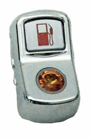 UP Rocker Switch Actuator Cover Fuel for Peterbilt 2006 & up Amber Jewel #45106