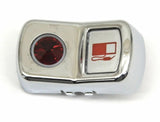 UP Rocker Switch Actuator Cover Fuel for Peterbilt 2006 & up Red Jewel #45111