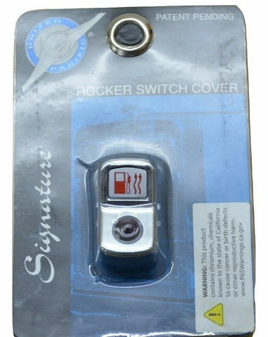 UP Rocker Switch Actuator Cover Fuel Heat for Peterbilt 06+ Purple Jewel #45118