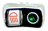 UP Rocker Switch Actuator Cover Head Light for Peterbilt 2006 Green Jewel #45133