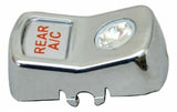 UP Rocker Switch Actuator Cover Rear A/C for Peterbilt 2006+ Clear Jewel #45172