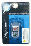 UP Rocker Switch Actuator Cover Rear A/C for Peterbilt 2006+ Green Jewel #45173
