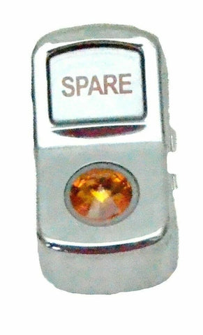 UP Rocker Switch Actuator Cover Spare for Peterbilt 2006+ Amber Jewel #45178
