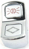 Peterbilt 2006+ Clearance Lights Rocker Switch Translucent Actuator HTS#4601 NEW