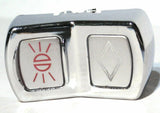 Peterbilt 2006+ Clearance Lights Rocker Switch Translucent Actuator HTS#4601 NEW