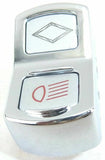 Peterbilt 2006+ Headlight Rocker Switch Cover Actuator Translucent HTS# 4604 NEW