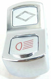 Peterbilt 2006+ Headlight Rocker Switch Cover Actuator Translucent HTS# 4604 NEW
