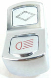 Peterbilt 2006+ Headlight Rocker Switch Cover Actuator Translucent HTS# 4604 NEW