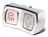 Peterbilt 2006+ Fog Lights Rocker Switch Cover Translucent Actuator HTS#4607 NEW