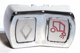 Peterbilt 2006+ Load Lights Rocker Switch Cover Actuator Translucent HTS#4608 NE