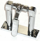 train horn stand 4" floor air valve chrome for Peterbilt Kenworth Freightliner