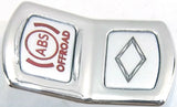 Peterbilt 2006+ ABS OFFROAD Rocker Switch Cover Translucent Actuator HTS#4613