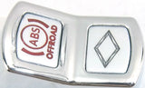 Peterbilt 2006+ ABS OFFROAD Rocker Switch Cover Translucent Actuator HTS#4613