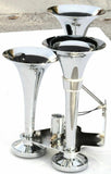 UP Train Horn 3 Trumpet 145 Decibels DB Chrome w/Support Bracket #46150