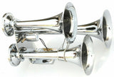 UP Train Horn 3 Trumpet 145 Decibels DB Chrome w/Support Bracket #46150