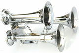 UP Train Horn 3 Trumpet 145 Decibels DB Chrome w/Support Bracket #46150