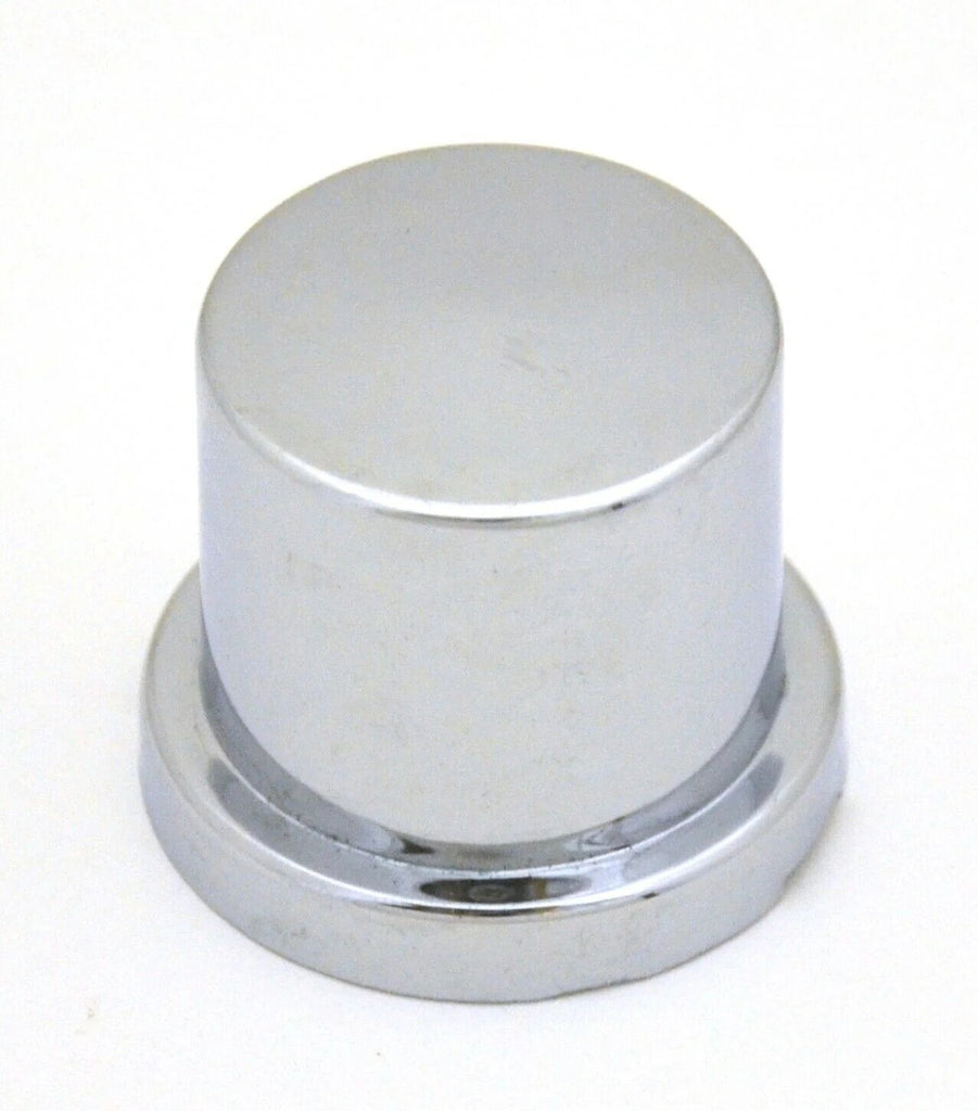Nut Cover 11/16" & 17mm Flat Top Hat Chrome Plastic 1" Tall HTS#47206 Set of 10