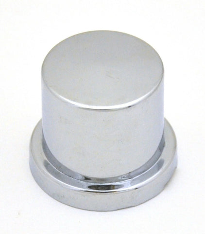 Nut Cover 11/16" & 17mm Flat Top Hat Chrome Plastic 1" Tall HTS#47206 Set of 10