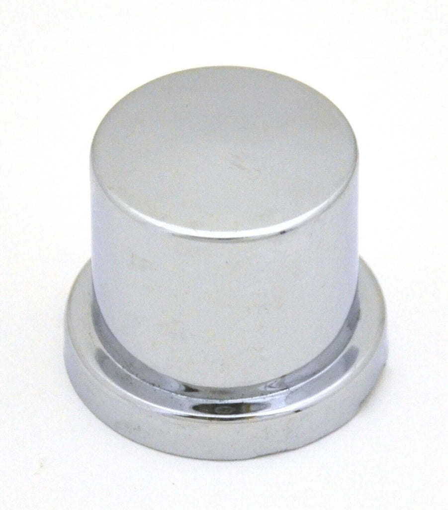 Nut Cover 11/16" & 17mm Flat Top Hat Chrome Plastic 1" Tall HTS#47206 Set of 10