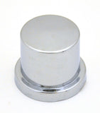 Nut Cover 11/16" & 17mm Flat Top Hat Chrome Plastic 1" Tall HTS#47206 Set of 10