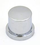 Nut Cover 11/16" & 17mm Flat Top Hat Chrome Plastic 1" Tall HTS#47206 Set of 10