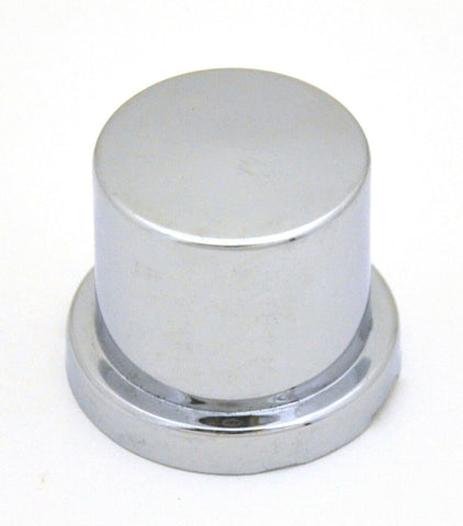 Nut Cover 11/16" & 17mm Flat Top Hat Chrome Plastic 1" Tall HTS#47206 Set of 10