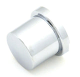 Nut Cover 11/16" & 17mm Flat Top Hat Chrome Plastic 1" Tall HTS#47206 Set of 10