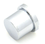 Nut Cover 11/16" & 17mm Flat Top Hat Chrome Plastic 1" Tall HTS#47206 Set of 10