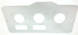 A/C heater control plate 2 switch 3 knob stainless metal for Peterbilt 1995-05