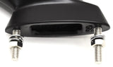 Hood Ornament Swan Bugler Matte Black Power Coated for Flat Hood Pull GG#48009