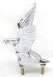 Chrome American Eagle Hood Ornament 3.5"x4.5"x5" Universal Semi Truck GG#48030