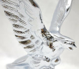 Chrome American Eagle Hood Ornament 3.5"x4.5"x5" Universal Semi Truck GG#48030