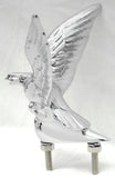 Chrome American Eagle Hood Ornament 3.5"x4.5"x5" Universal Semi Truck GG#48030