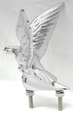 Chrome American Eagle Hood Ornament 3.5"x4.5"x5" Universal Semi Truck GG#48030