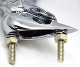 Chrome American Eagle Hood Ornament 3.5"x4.5"x5" Universal Semi Truck GG#48030