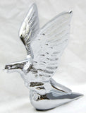 Chrome American Eagle Hood Ornament 3.5"x4.5"x5" Universal Semi Truck GG#48030