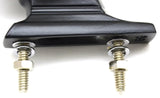 Hood Ornament Rams Head Matte Black Power Coated for Flat Hood Pull 3.5"GG#48050