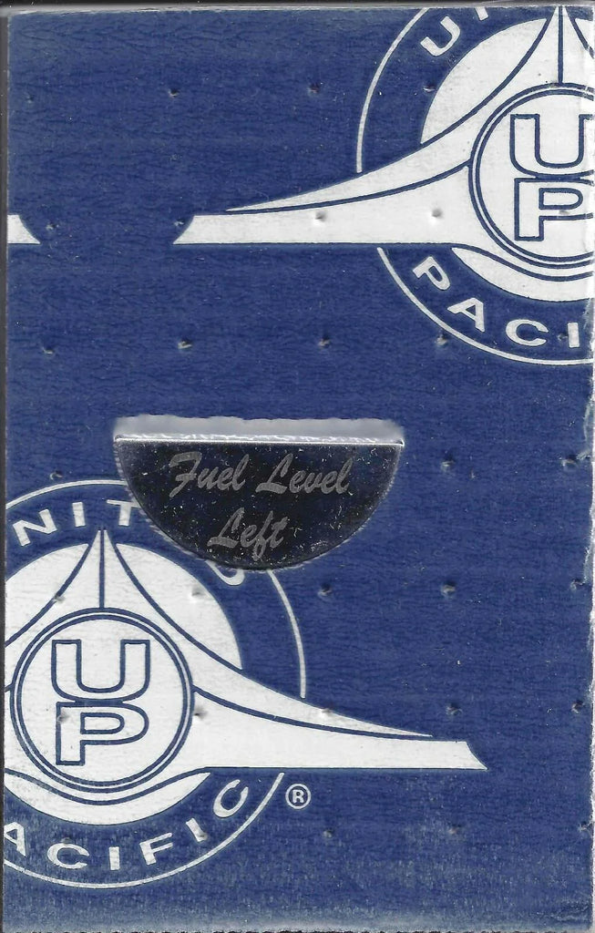 Gauge Emblem for Peterbilt Fuel Level Left Stainless Steel Etched UP#48052