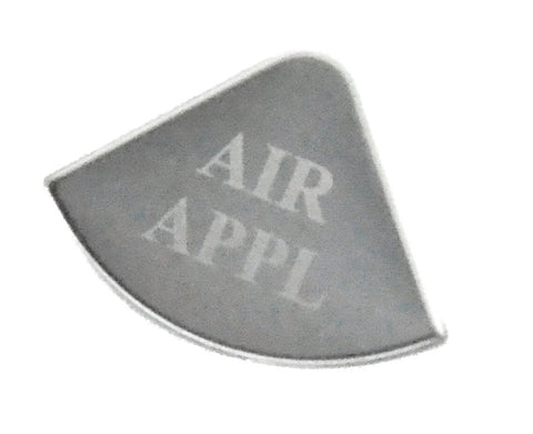 UP Gauge Emblem for Freightliner Air Appl Stainless Steel Etched Letters #48082