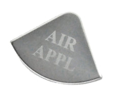 UP Gauge Emblem for Freightliner Air Appl Stainless Steel Etched Letters #48082