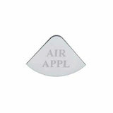 UP Gauge Emblem for Freightliner Air Appl Stainless Steel Etched Letters #48082