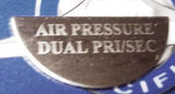 UP Gauge Emblem for Freightliner Air Pressure Dual PRI/SEC Stainless #48085-1
