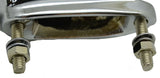 Lighted Hood Ornament Swan Bugler WindRider Blue Wings Chrome 7.5" GG#48097