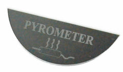 UP Gauge Emblem for Freightliner Pyrometer Pyro Large Stainless Etched #48098