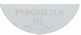 UP Gauge Emblem for Freightliner Pyrometer Pyro Large Stainless Etched #48098