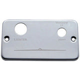 Lighter Window Right Dash Plate for Freightliner Stainless UP#48127