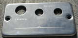 Dash Plate Lighter Window for Freightliner Various Models Stainless UP#48128