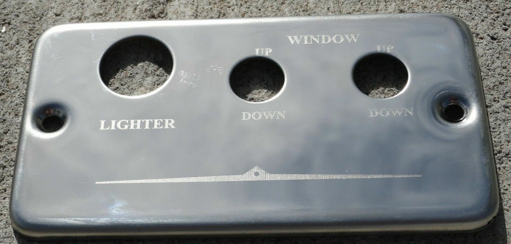 Dash Plate Lighter Window for Freightliner Various Models Stainless UP#48128