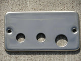 Dash Plate Lighter Window for Freightliner Various Models Stainless UP#48128